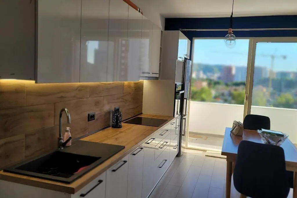 Apartmán Hidden Gem, Modern 2Bedroom, Amazing Terrace-Free Parking-Your Home Away From Home Tirana Albánie