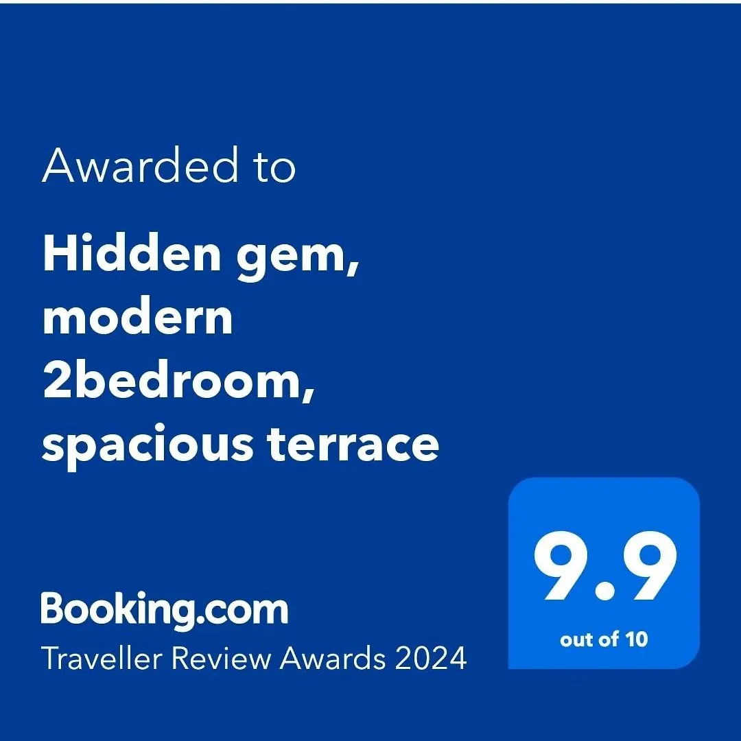 Hidden Gem, Modern 2Bedroom, Amazing Terrace-Free Parking-Your Home Away From Home Tirana Apartmán